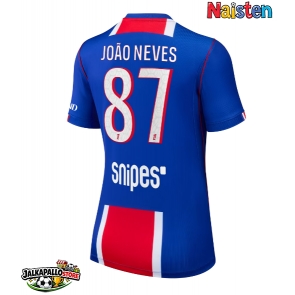 Paris Saint-Germain Joao Neves #87 Kotipaita Naisten 2026-27 Lyhythihainen